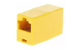 Сращиватель 1+1 RJ45 UTP 5e, Yellow Merlion (06185) - Фото