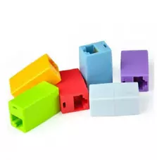 Сращиватель 1+1 RJ45 UTP 5e, Blue Merlion (11700)