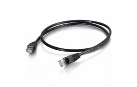 Патч-корд 1м, UTP, cat.5e, CCA, black Ritar (PCR-CCA/1Bk) - Фото