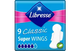 Гигиенические прокладки Libresse Classic Ultra Clip Super Soft 9 шт (7322540012453) - Фото