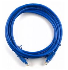 Патч-корд 7м, UTP, cat.5e, CCA, blue Ritar (PCR-CCA/7Be)