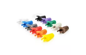 Колпачок коннектора RJ-45 Yellow (100 шт/уп.) Merlion (CPRJ45ML-YW) - Фото