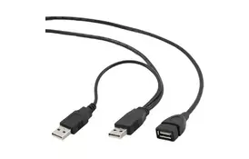 Дата кабель подовжувач USB2.0 AM/AF Cablexpert (CCP-USB22-AMAF-6) - Фото