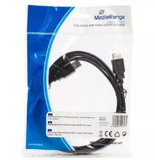 Дата кабель USB 2.0 AM/AF 3.0m MediaRange (MRCS111)