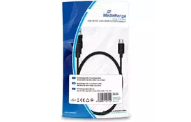 Дата кабель USB 3.0 AM to Mini USB 1.5m MediaRange (MRCS113) - Фото