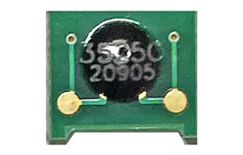 Чіп для картриджа HP CLJ CP3525/CM3530 Cyan AHK (1800678) - Фото