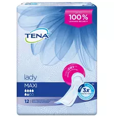 Урологические прокладки Tena Lady Maxi 12шт (7322540593143)