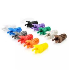 Колпачок коннектора RJ-45 White Cat.5/Cat.6 (100 шт/уп.) Merlion (CPRJ45ML-WH-CAT5/6)