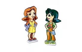 Игровой набор Умная бумага 2 куклы-наряжайки Подружки (136-02) - Фото