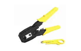 Инструмент Merlion RJ-45 (8P8C), RJ-12/11 (6P6C), Yellow (MLT-2 (HT-316)) - Фото