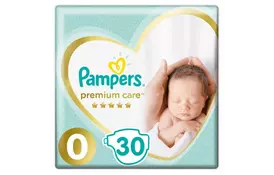 Подгузник Pampers Premium Care Micro Размер 0 (<3 кг) 30 шт (4015400536857) - Фото