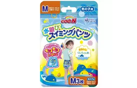 Подгузник GOO.N Трусики для плавания для мальчиков 6-12 кг M 3 шт (853464) - Фото