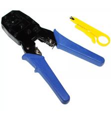 Инструмент Merlion RJ45/12/11, 4P/6P/8P, Blue (SZ-318)