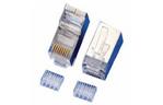 Коннектор RJ45 cat.6 FTP, экранированный, со вставкой, 50 шт Merlion (15066)