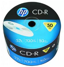 Диск CD HP CD-R 700MB 52X 50шт (69300/CRE00070-3)