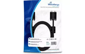 Кабель мультимедийный VGA 1.8m ferrite MediaRange (MRCS147) - Фото