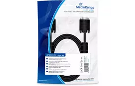 Кабель мультимедийный VGA 1.8m ferrite MediaRange (MRCS148) - Фото