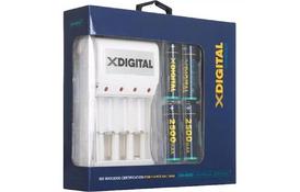 Зарядное устройство для аккумуляторов X-DIGITAL KN-8003 + 4 Ni-MH 2500mAh - Фото