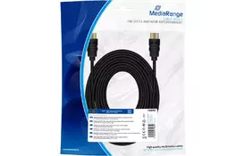 Кабель мультимедийный HDMI to HDMI 10.0m MediaRange (MRCS212) - Фото
