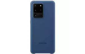Чехол для моб. телефона Samsung Silicone Cover для Galaxy S20 Ultra (G988) Navy (EF-PG988TNEGRU) - Фото