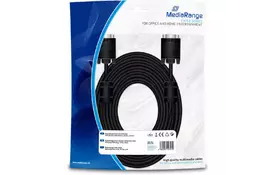 Кабель мультимедийный VGA 10.0m ferrite MediaRange (MRCS115) - Фото