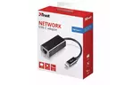 Переходник USB-C to Ethernet BLACK Trust (21491_TRUST)