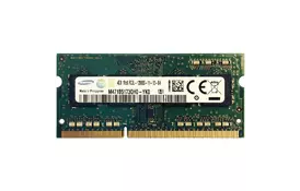 Модуль памяти для ноутбука SoDIMM DDR3L 4GB 1600 MHz Samsung (M471B5173QH0-YK0) - Фото