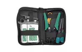 Набор инструментов для сети 7 in 1, HT-315, G501, Tester, Screwdrivers, Stripper, Bag Merlion (B036) - Фото