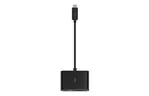 Переходник USB-C - VGA 60W PD, black Belkin (AVC001BTBK)