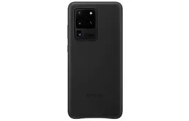 Чехол для моб. телефона Samsung Leather Cover Galaxy S20 Ultra (G988) Black (EF-VG988LBEGRU) - Фото