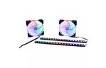 Кулер для корпуса QUBE RGB_CHAMELION_KITv01