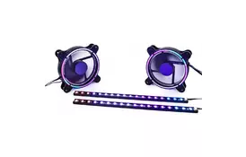 Кулер для корпуса QUBE RGB_SPECTRUM_KITv02 - Фото