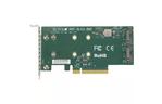 Адаптер Supermicro PCIe x8 до SSD 2x m.2 NVMe (AOC-SLG3-2M2)