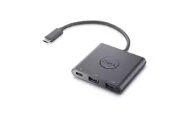 Переходник USB-C to Dual USB-A with Power Delivery Dell (470-AEGX) - Фото