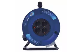 Мережевий подовжувач EMOS котушка 4 троянд., 40 м (P09240M) - Фото