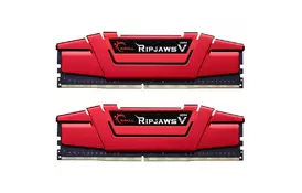 Модуль памяти для компьютера DDR4 16GB (2x8GB) 3600 MHz Ripjaws V G.Skill (F4-3600C19D-16GVRB) - Фото