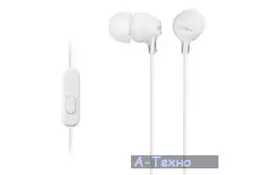 Навушники SONY MDR-EX15AP White (MDREX15APW.CE7) - Фото