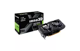 Відеокарта INNO3D GeForce GTX1050 Ti 4096Mb HerculeZ Twin X2 (N105T-1DDV-M5CM) - Фото