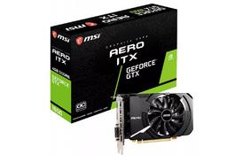 Відеокарта MSI GeForce GTX1650 4096MB D6 AERO ITX OC (GTX 1650 D6 AERO ITX OC) - Фото