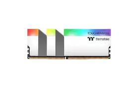 Модуль памяти для компьютера DDR4 16GB (2x8GB) 4400 MHz Toughram White RGB ThermalTake (R022D408GX2-4400C19A) - Фото