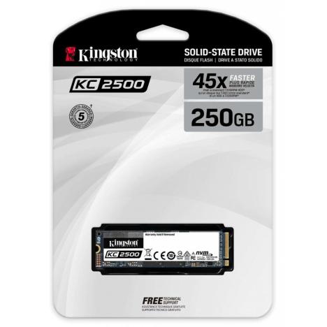 Накопитель SSD M.2 2280 2TB Kingston (SKC2500M8/2000G) - Фото 1