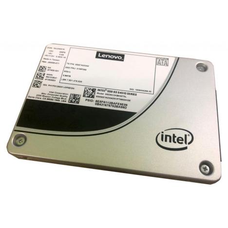 Жесткий диск для сервера Lenovo 960GB SATA SSD 2.5''/S4510 (4XB7A13627) - Фото 1