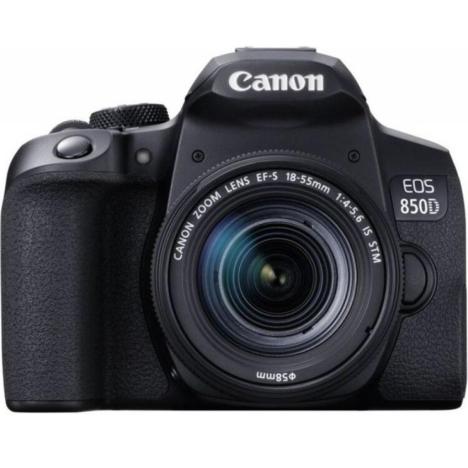 Цифровой фотоаппарат Canon EOS 850D kit 18-55 IS STM Black (3925C016) - Фото 7