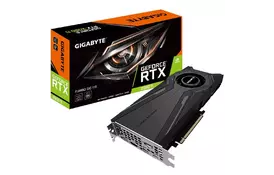 Видеокарта GIGABYTE GeForce RTX2080 Ti 11Gb TURBO OC (GV-N208TTURBO OC-11GC) - Фото