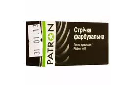 Лента к принтерам 13мм х 7м (Л.М.) PATRON (RIB-PN-12.7x7-ЛМ-B) - Фото