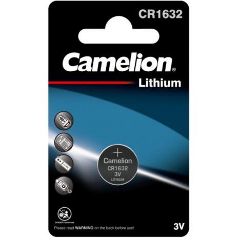 Батарейка CR 1632 Lithium * 1 Camelion (CR1632-BP1) - Фото 1