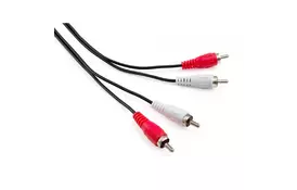 Кабель мультимедийный 2RCA to 2RCA 1.8m Vinga (VCP2RCA1.8) - Фото