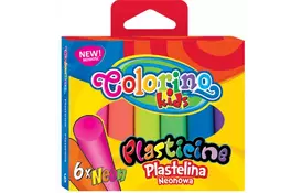 Набор для творчества Colorino Пластилин Neon, 6 цветов (42666PTR) - Фото