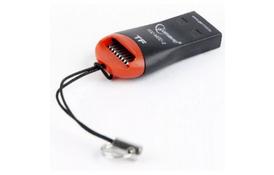 Считыватель флеш-карт GEMBIRD USB 2.0 MicroSD (FD2-MSD-3) - Фото
