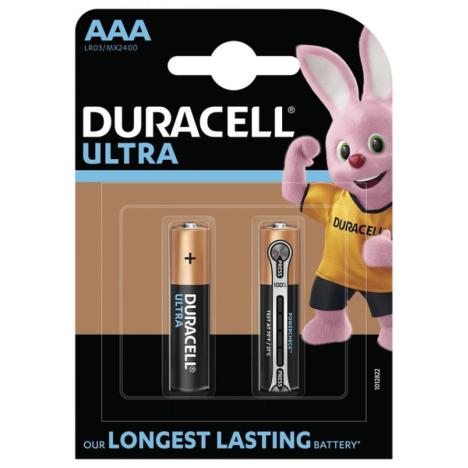 Батарейка Duracell Ultra Power AAA LR03 * 2 (5007843) - Фото 1